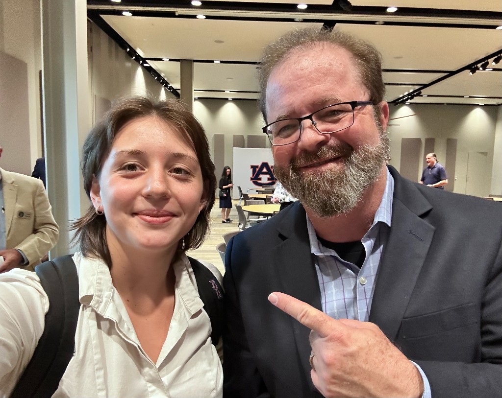 Me with John Kindervag at Cyber Huntsville event